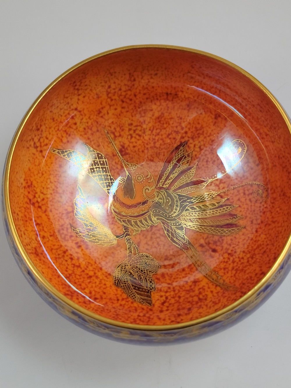 Daisy Makeig-Jones for Wedgwood: Rare Lustre Empire Bowl, England, c.1915 View X
