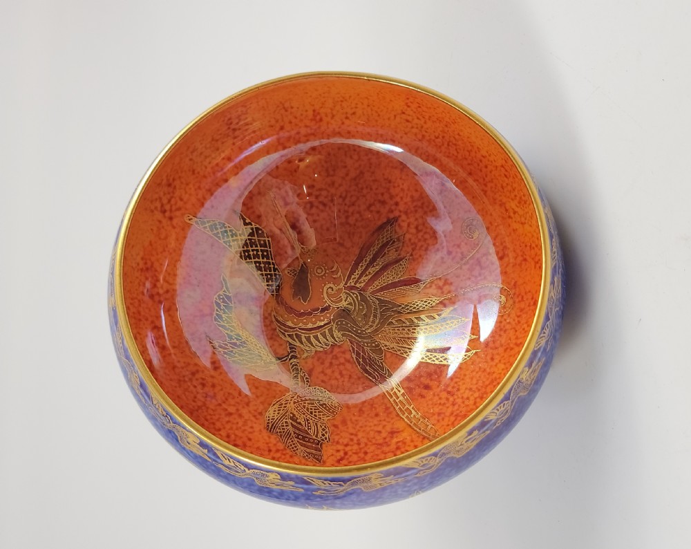 Daisy Makeig-Jones for Wedgwood: Rare Lustre Empire Bowl, England, c.1915 View XI