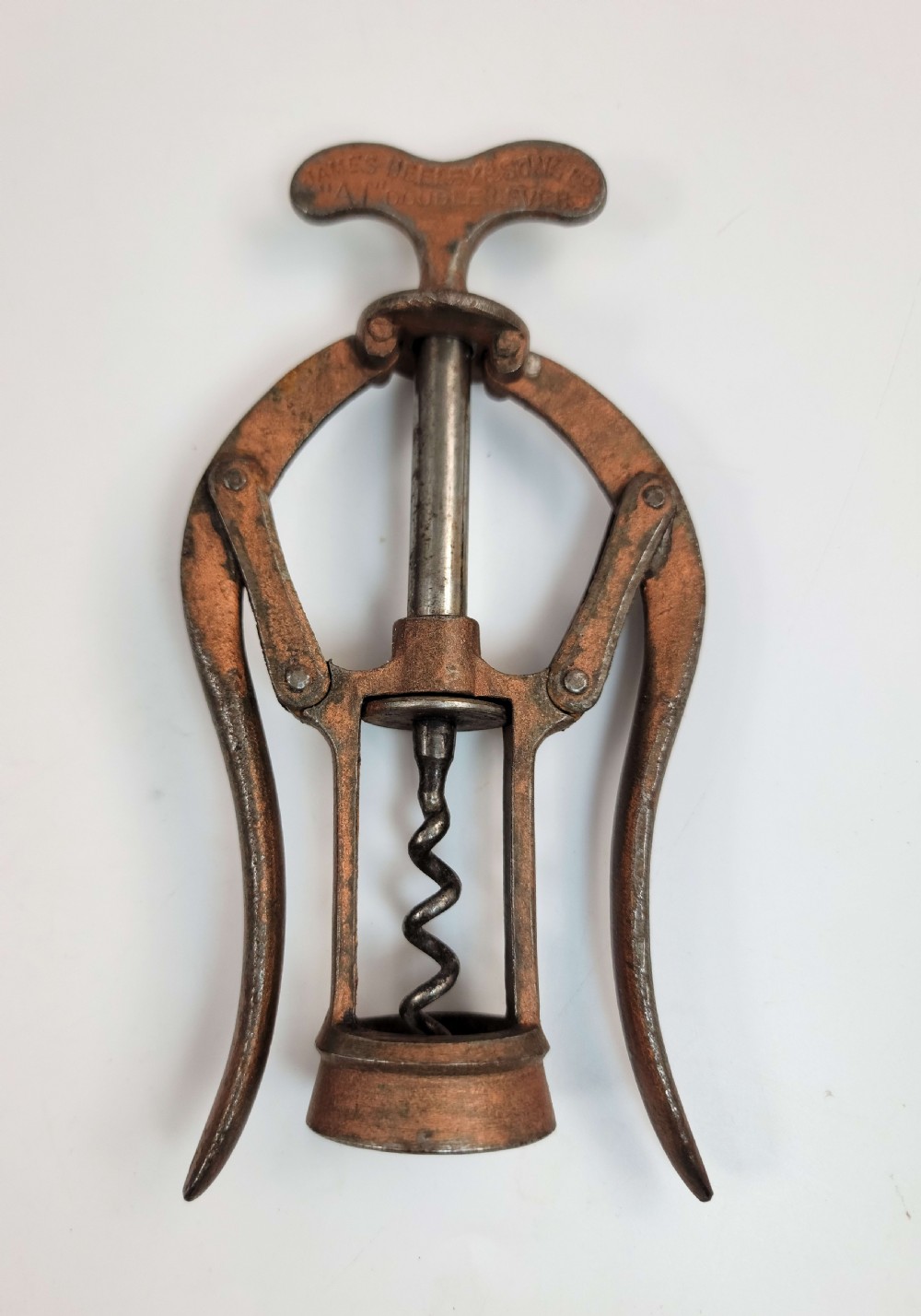 Giant Heeley “A1” Double Lever Corkscrew c.1900, 16.2cm, 257g View III