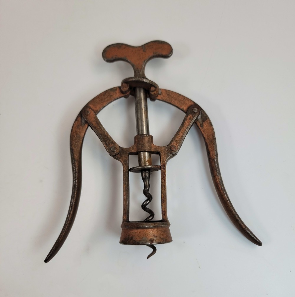 Giant Heeley “A1” Double Lever Corkscrew c.1900, 16.2cm, 257g View IV
