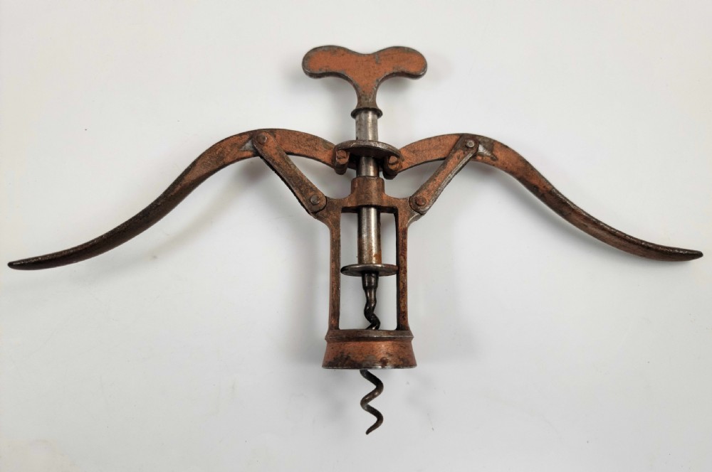 Giant Heeley “A1” Double Lever Corkscrew c.1900, 16.2cm, 257g View V