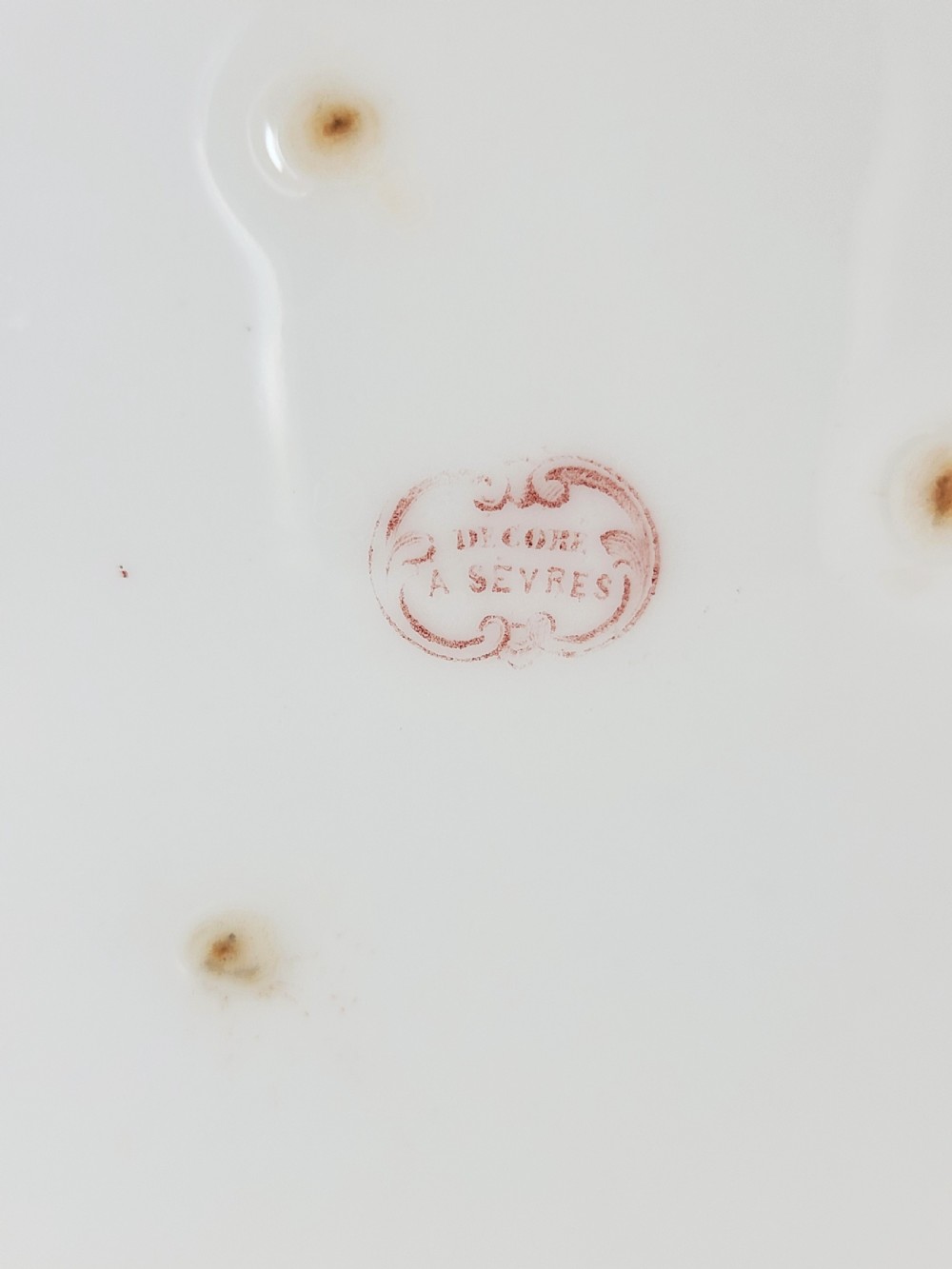 Paris Porcelain Plate, Sèvres Style, Hand-Painted, c.1860 View V