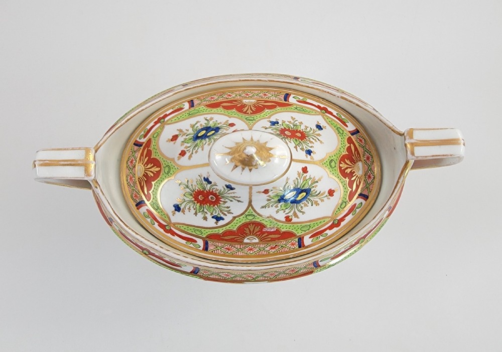 Chamberlain Worcester Regency Sugar Bowl, 