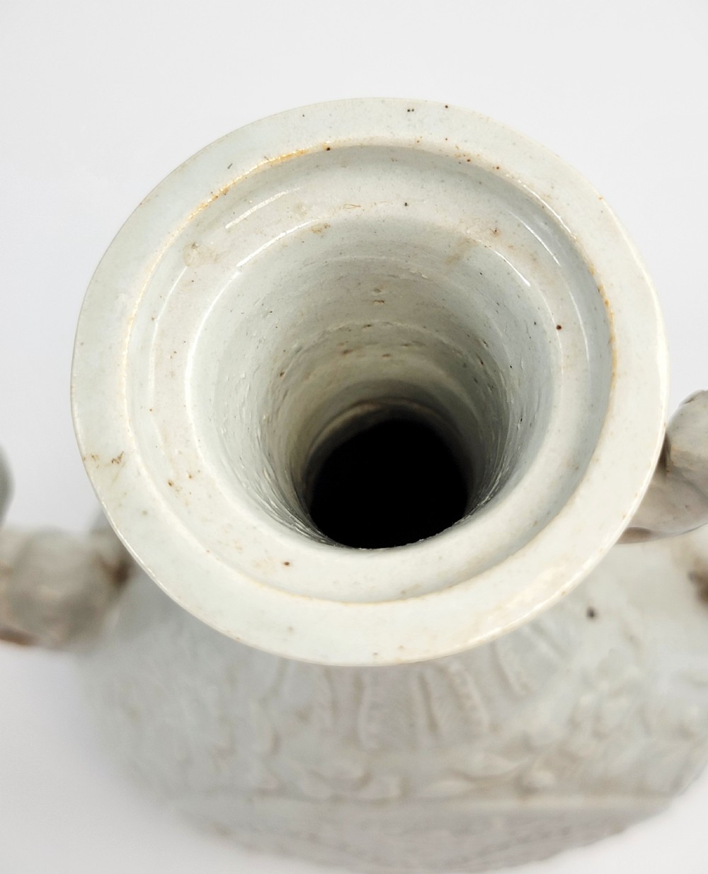 Rare Song Dynasty Lidded Ewer, Dragon Relief, Complete, China c.12thC, Museum Analogue View VIII