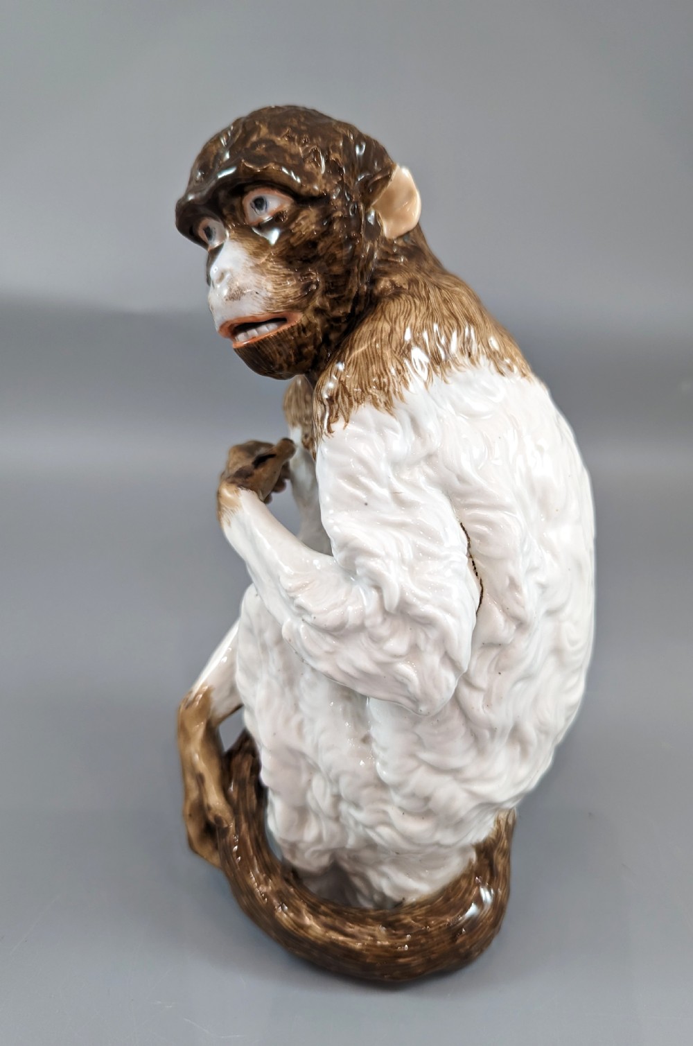 A Museum-Quality & Provocative Meissen Porcelain Monkey, 
