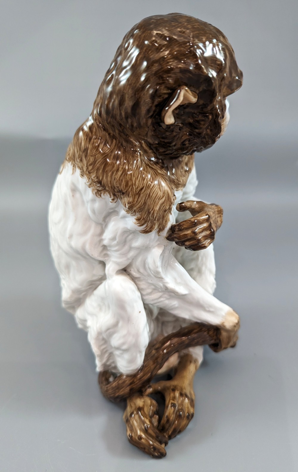 A Museum-Quality & Provocative Meissen Porcelain Monkey, 