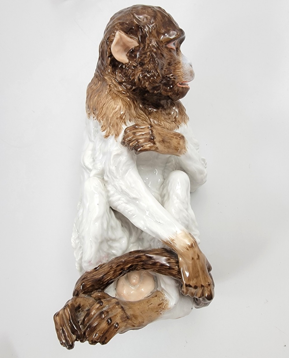A Museum-Quality & Provocative Meissen Porcelain Monkey, 