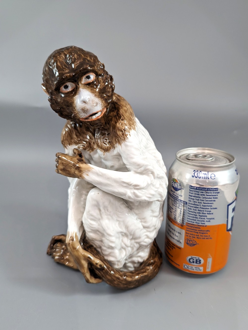 A Museum-Quality & Provocative Meissen Porcelain Monkey, 