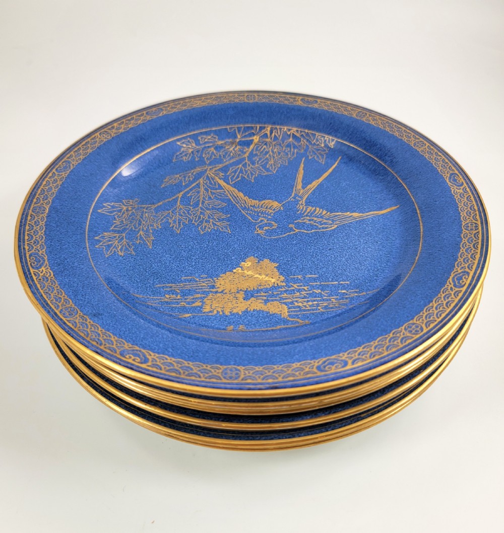 Daisy Makeig-Jones Wedgwood Lustre Plates, Set of Six,  — Whitefriars Retail Order