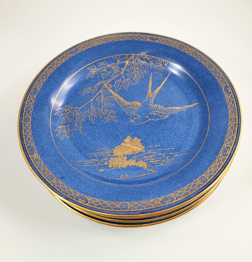 Daisy Makeig-Jones Wedgwood Lustre Plates, Set of Six,  — Whitefriars Retail Order View II