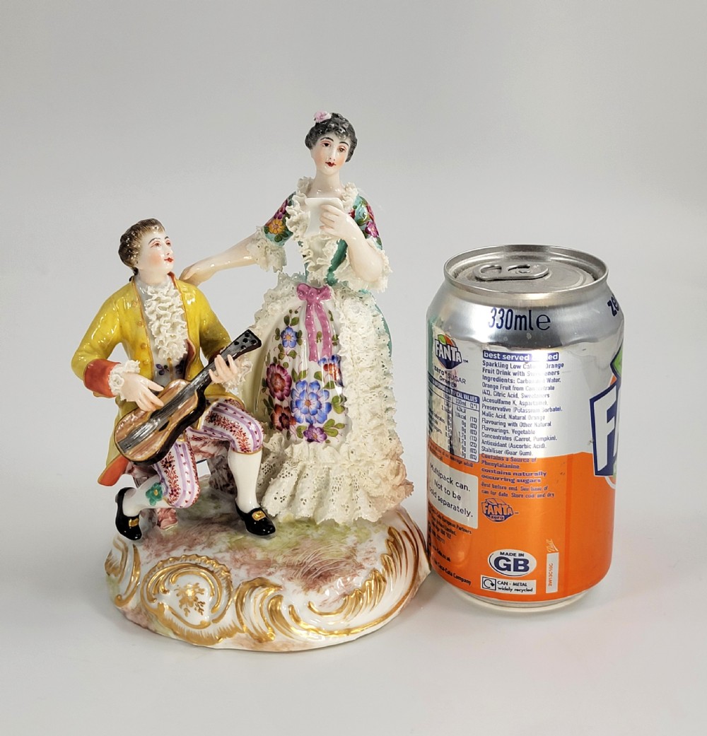 Bourdois & Bloch, Paris – Biscuit-Lace Porcelain Group “Duo” , c.1868 View IX