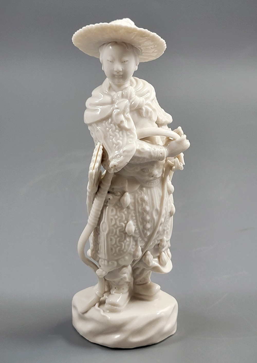 Blanc de Chine Huntress (Female Archer), Dehua, c.1890