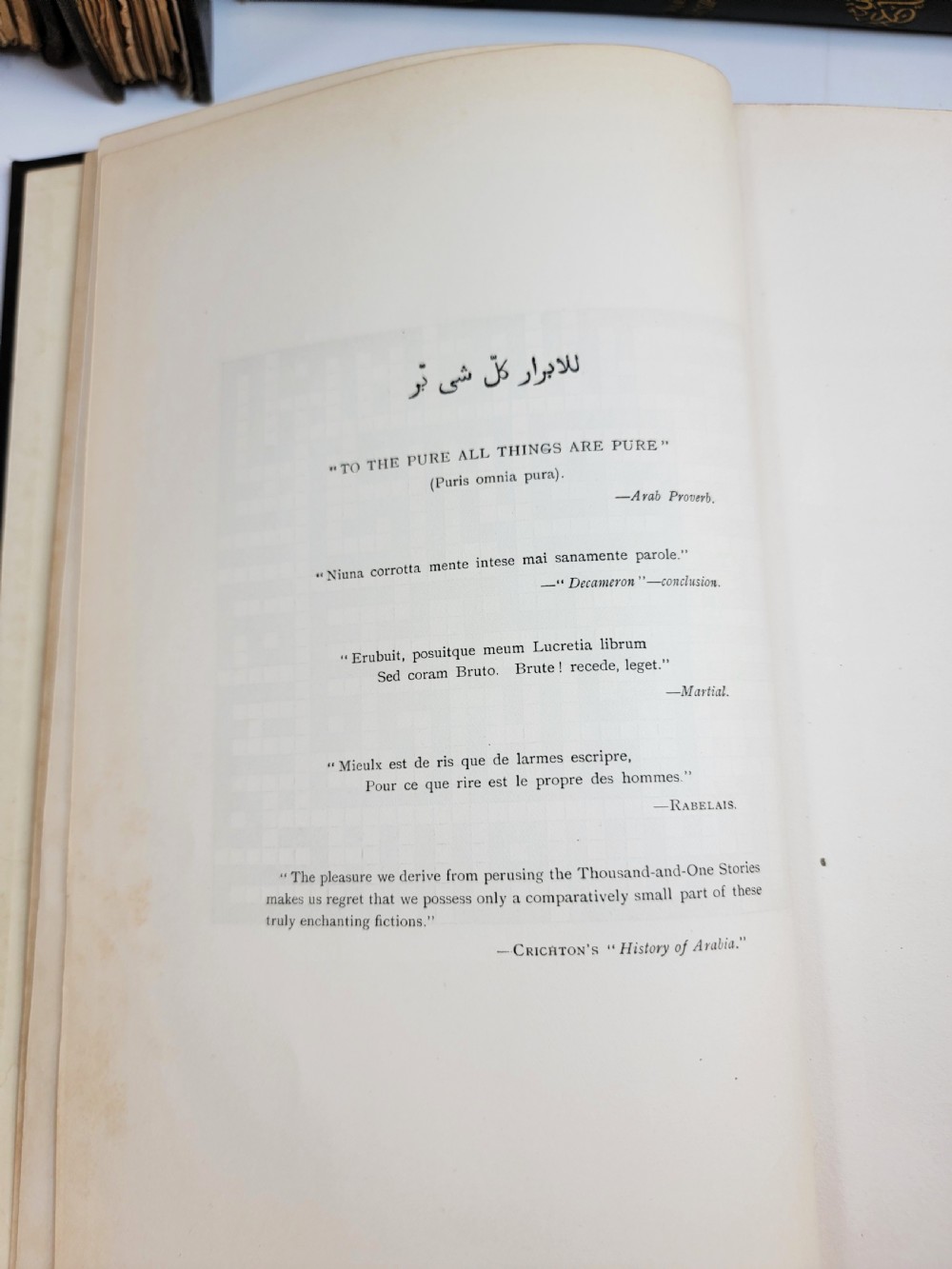 Burton “Arabian Nights” 1897 H.S. Nichols Library Edition 12 vols Illustrated View VI