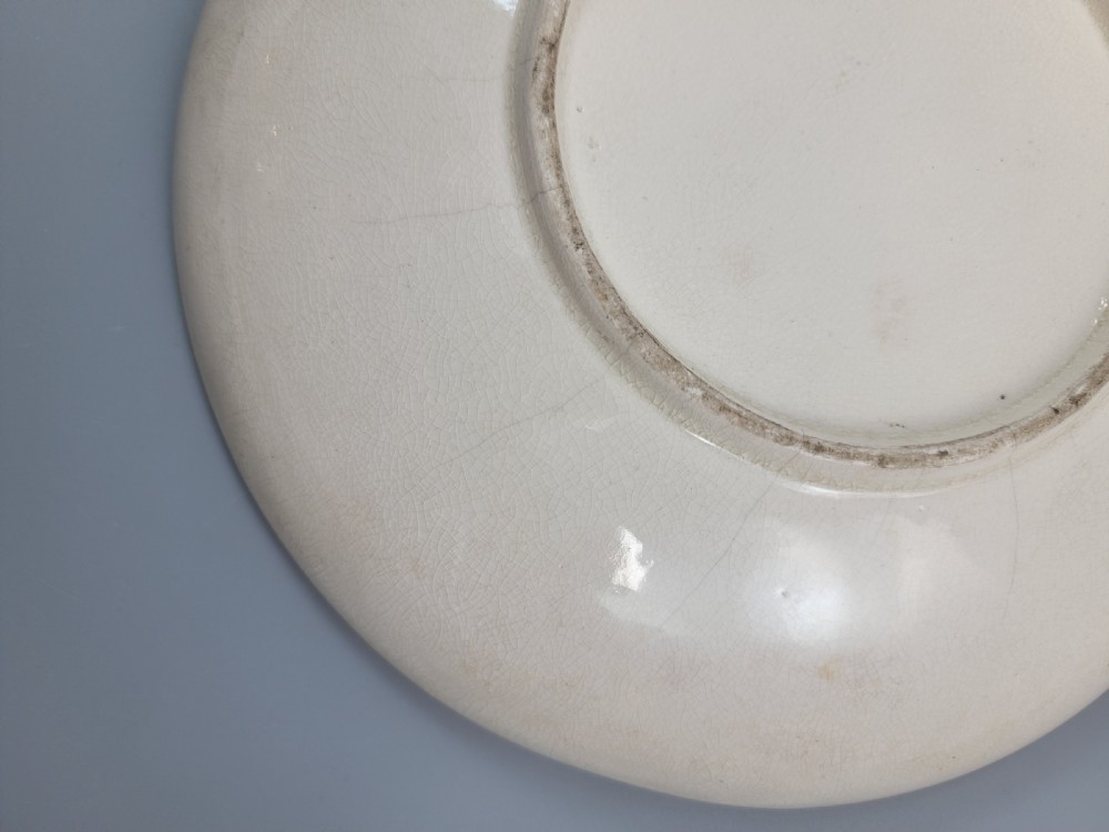 Large Meiji Satsuma Warrior Plate, Kyoto, Gilded & Moriage, c.1890–1910 View IX