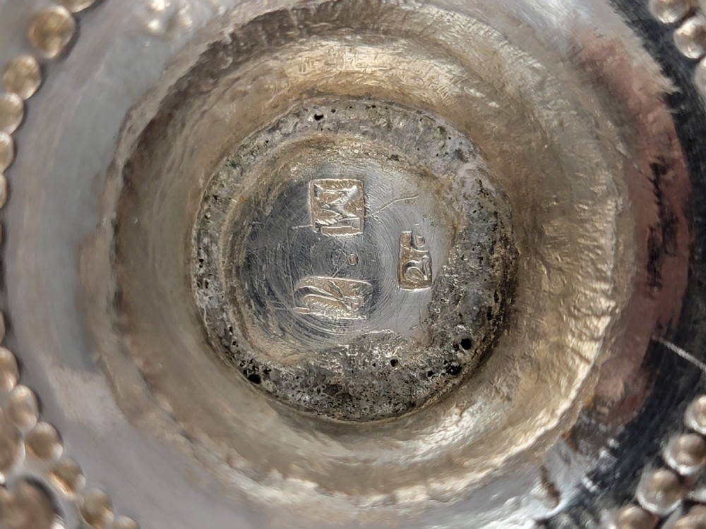 Pair of Burmese high-grade silver bowls, Mandalay, c.1900 View X