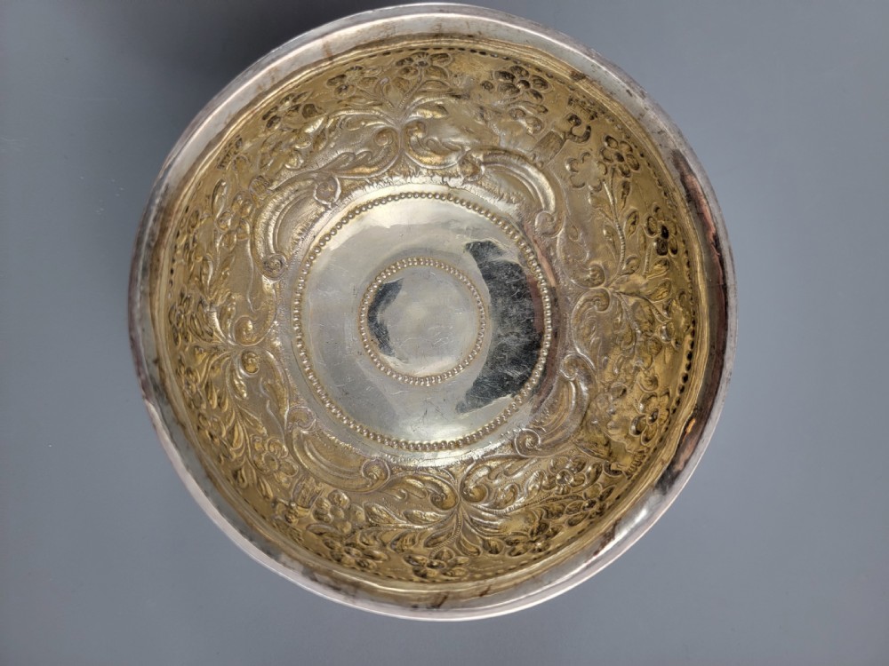 Pair of Burmese high-grade silver bowls, Mandalay, c.1900 View XIII