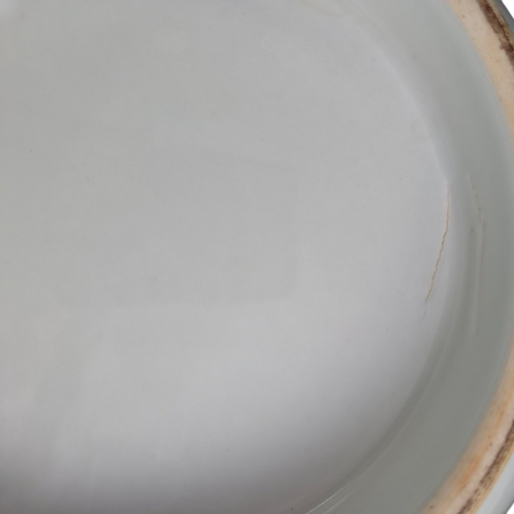 Large Chinese Export Armorial Porcelain Punch Bowl, Late 18th Century View XII