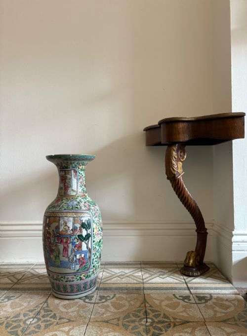 an early 19th century mahogany and gilded monopodia corner console table c1835 - CATEGORY: ANTIQUE TABLES - DATED REGENCY