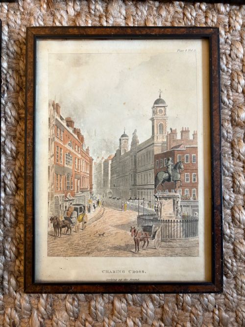 A GROUP OF 9 19THC RUDOLPH ACKERMANN'S LONDON LANDMARKS COLOURED AQUATINT 24CM - ADDITIONAL PHOTO 11
