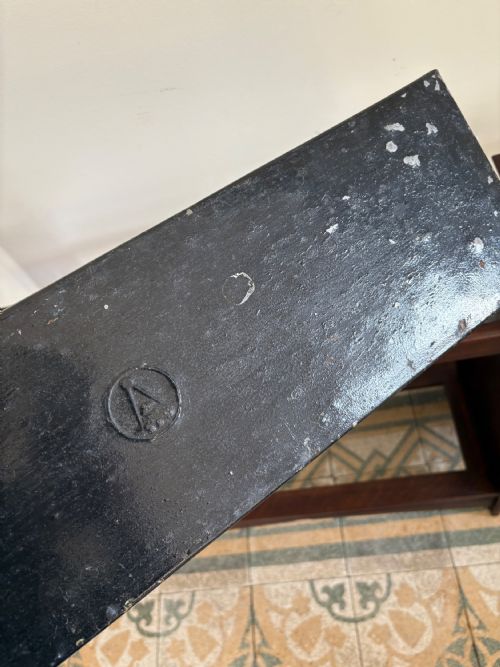 ARTS AND CRAFTS OAK STICK STAND WITH ORIGINAL TRAY RETAILED BY LIBERTY C1910 - ADDITIONAL PHOTO 7