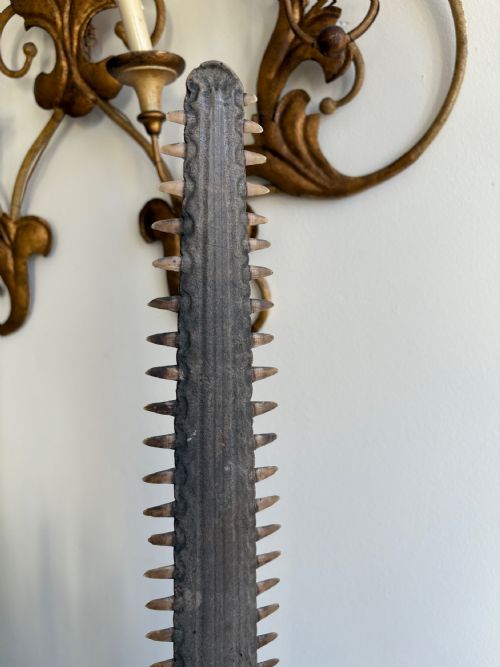 A 19TH CENTURY SWORDFISH BILL FORMER MUSEUM EXHIBIT 74CM TALL - ADDITIONAL PHOTO 4