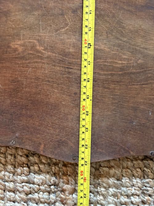 ANTIQUE WALNUT SHIELD WALL MIRROR C1800 ORIGINAL GENTLY FOXED MERCURY PLATE 59CM - ADDITIONAL PHOTO 9