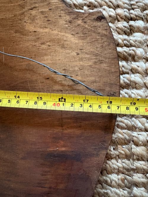 ANTIQUE WALNUT SHIELD WALL MIRROR C1800 ORIGINAL GENTLY FOXED MERCURY PLATE 59CM - ADDITIONAL PHOTO 10