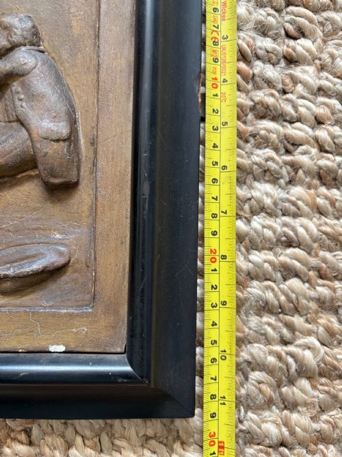 A 19THC FRAMED PLASTER PLAQUE LAW AND CHELSEA BREWERY INTEREST C1880 42CM WIDE - ADDITIONAL PHOTO 9