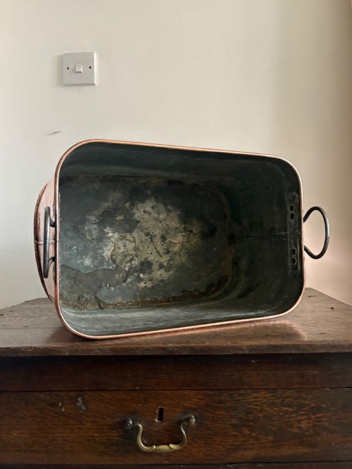 AN EARLY 19THC ENGLISH COPPER HOT WATER URN PLANTER OR COOLER C1830 ORIGINAL BRASS TAP 50CM - ADDITIONAL PHOTO 8