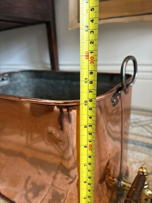 AN EARLY 19THC ENGLISH COPPER HOT WATER URN PLANTER OR COOLER C1830 ORIGINAL BRASS TAP 50CM - ADDITIONAL PHOTO 14