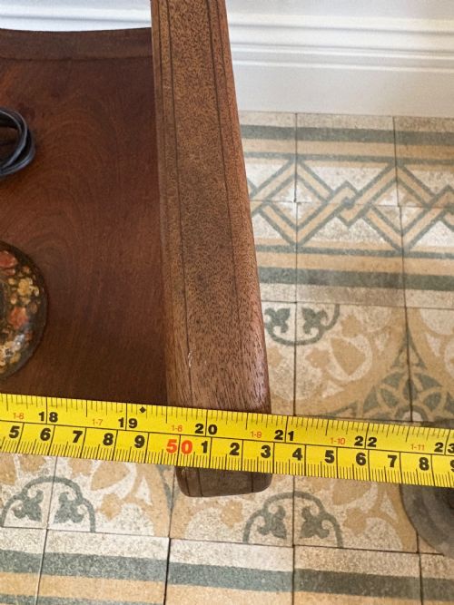 EARLY 19THC REGENCY OPEN ARM DRY BEECH AND ELM COUNTRY CHAIR C1820 DISH SEAT - ADDITIONAL PHOTO 10