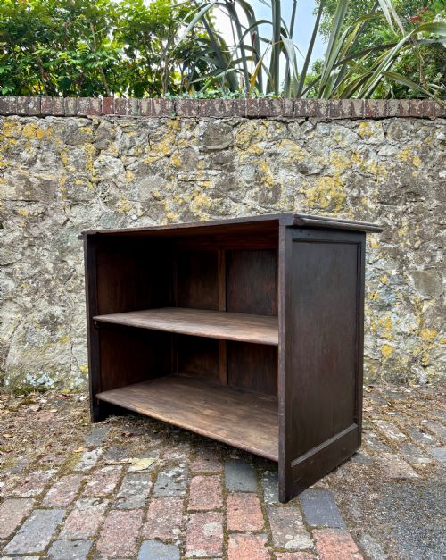 EARLY 20THC ENGLISH FREESTANDING ANTIQUE SHOP COUNTER 119CM WIDE C19001920 - ADDITIONAL PHOTO 2