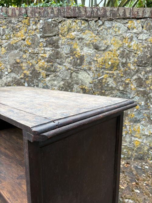 EARLY 20THC ENGLISH FREESTANDING ANTIQUE SHOP COUNTER 119CM WIDE C19001920 - ADDITIONAL PHOTO 10