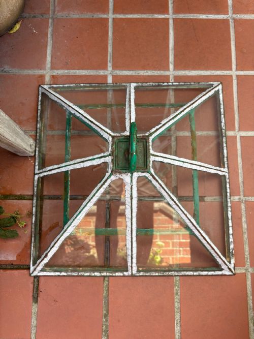 A 19TH CENTURY ENGLISH CAST IRON AND GLASS GARDEN CLOCHE 46CM RARE MODEL - ADDITIONAL PHOTO 1