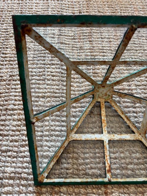 A 19TH CENTURY ENGLISH CAST IRON AND GLASS GARDEN CLOCHE 46CM RARE MODEL - ADDITIONAL PHOTO 12