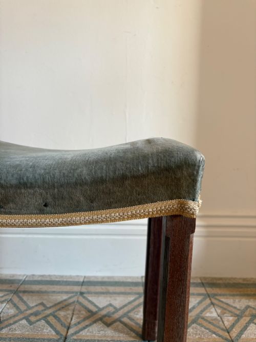 ORIGINAL KING GEORGE VI CORONATION STOOL 1937 LIMED OAK BY WARING GILLOW - ADDITIONAL PHOTO 6