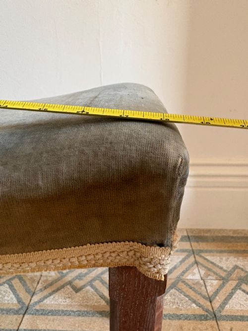ORIGINAL KING GEORGE VI CORONATION STOOL 1937 LIMED OAK BY WARING GILLOW - ADDITIONAL PHOTO 11