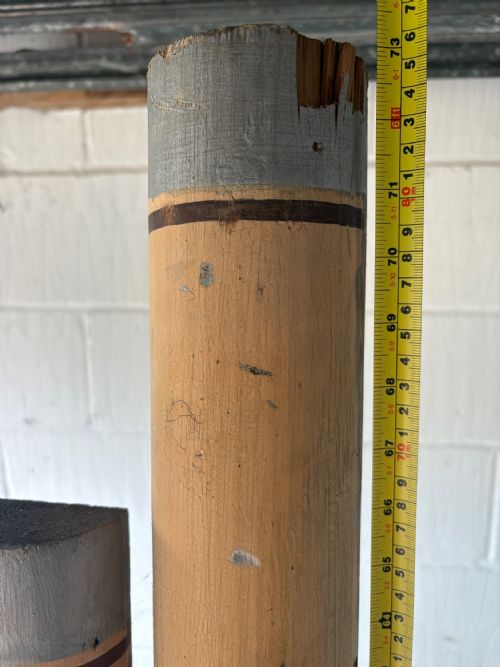 PAIR OF 19THC CHURCH ORGAN ARCHITECTURAL PANELS HAND MADE SIMULATED PIPES 187CM - ADDITIONAL PHOTO 12