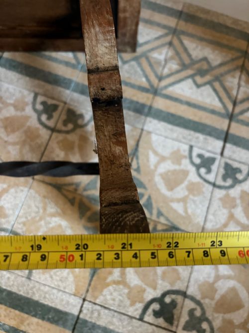 EARLY 20THC SPANISH STYLE ARTS AND CRAFTS FRATINO LIMED OAK SIDE TABLE 64CM - ADDITIONAL PHOTO 13