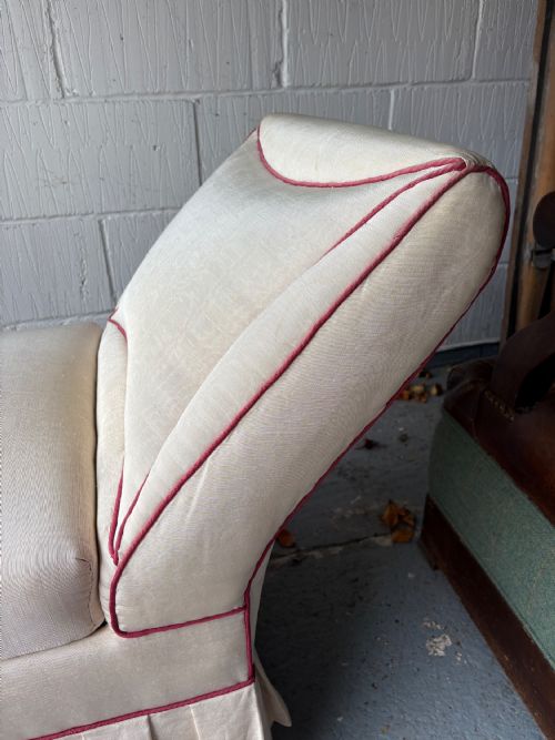 EARLY 20TH CENTURY OTTOMAN DAYBED OR CHAISE LONGUE WITH STORAGE 165CM C192030 - ADDITIONAL PHOTO 2