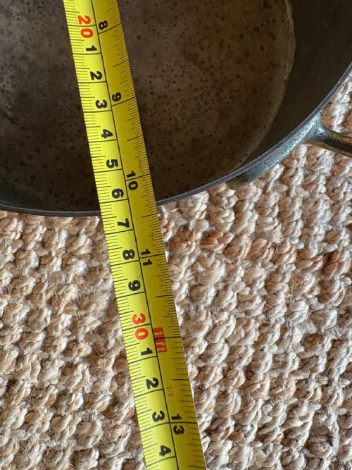 A LARGE ELKINGTON AND CO COPPER PAN NICKEL HANDLES C1900 26CM DIAMETER - ADDITIONAL PHOTO 10