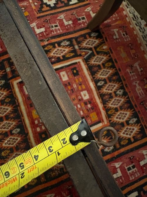 A 19TH CENTURY CARVED ANGLO INDIAN PADOUK WOOD WALL PANEL PELMET 121CM - ADDITIONAL PHOTO 6