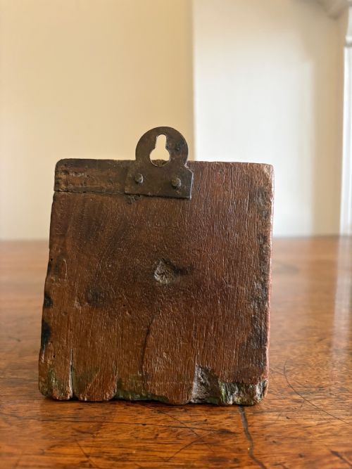 A MEDIEVAL FLEMISH CARVED OAK ARCHITECTURAL FRAGMENT 12CM C16TH CENTURY - ADDITIONAL PHOTO 4