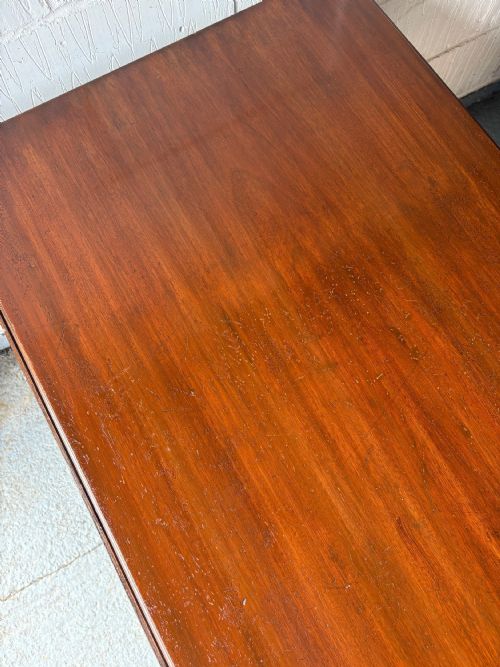 MID 19THC DROP LEAF PEMBROKE OR BREAKFAST TABLE C1850 EXTENDING TO 120CM - ADDITIONAL PHOTO 7