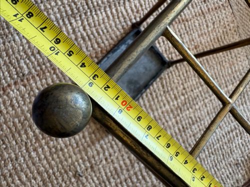 EARLY 20THC BRASS AND IRON 8 DIVISION STICK OR UMBRELLA STAND C19001920 - ADDITIONAL PHOTO 14