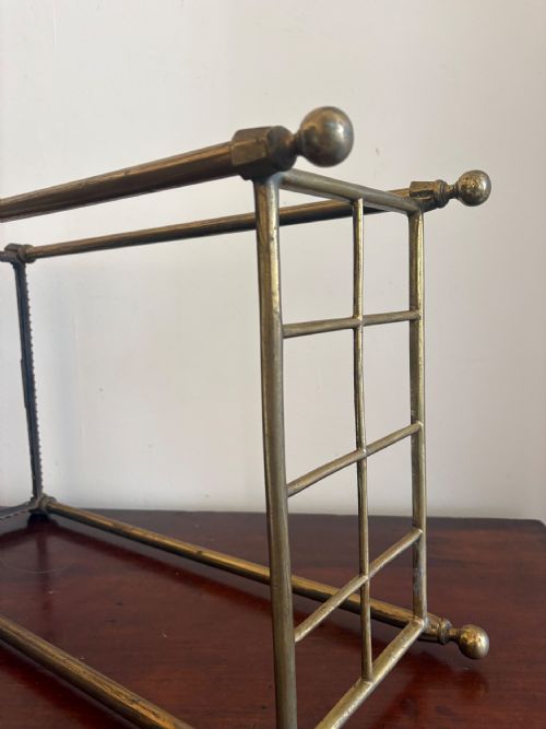 EARLY 20THC BRASS AND IRON 8 DIVISION STICK OR UMBRELLA STAND C19001920 - ADDITIONAL PHOTO 7