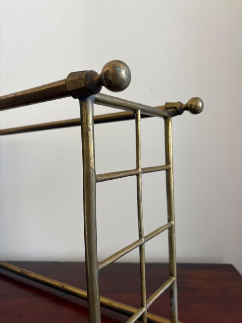 EARLY 20THC BRASS AND IRON 8 DIVISION STICK OR UMBRELLA STAND C19001920 - ADDITIONAL PHOTO 9