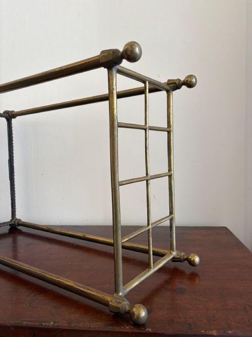 EARLY 20THC BRASS AND IRON 8 DIVISION STICK OR UMBRELLA STAND C19001920 - ADDITIONAL PHOTO 10