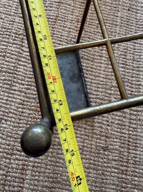 EARLY 20THC BRASS AND IRON 8 DIVISION STICK OR UMBRELLA STAND C19001920 - ADDITIONAL PHOTO 13