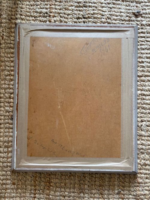 A 1930S GERMAN EXPRESSIONIST FEMALE PORTRAIT FRAMED OIL ON PANEL 61CM SIGNED - ADDITIONAL PHOTO 8